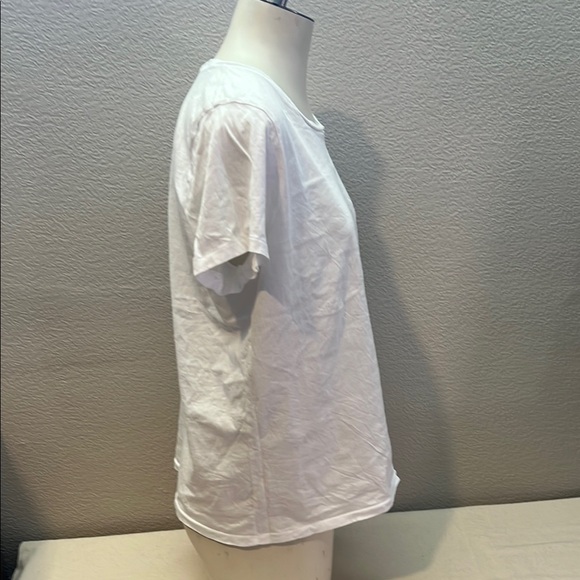 Ralph Lauren White Short Sleeve Tee Classic Crew Neck - Picture 6 of 7